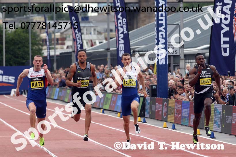 Mens 150 metres, The Great North CityGames. Photos: David T. Hewitson/Sports for All Pics